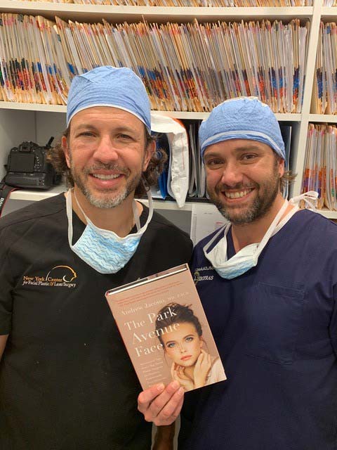 Dr Stefano Cotrufo with Dr Andrew Jacono, New York